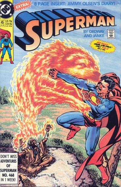 Superman #45 DC Comics (1987)