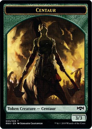 Centaur 005/013 Ravnica Allegiance Token