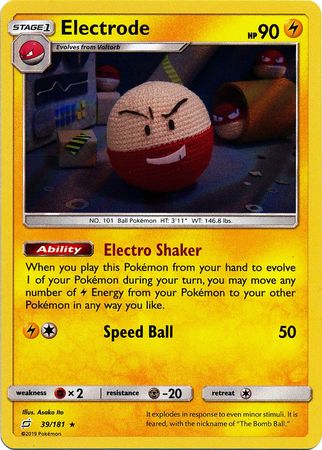 Team Up 039/181 Electrode (Holo)