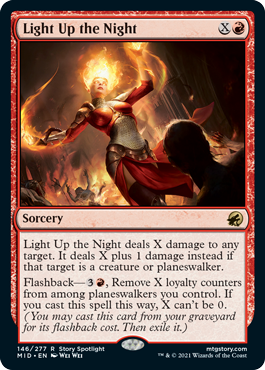 Innistrad: Midnight Hunt 146/277 Light Up the Night