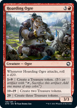 Adventures in the Forgotten Realms 146/281 Hoarding Ogre (Foil)