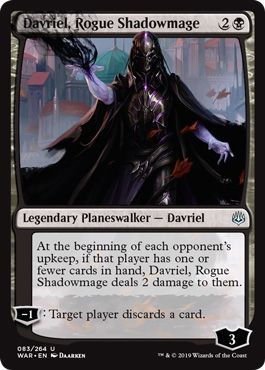 War of the Spark 083/264 Davriel, Rogue Shadowmage