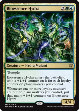 War of the Spark 186/264 Bioessence Hydra