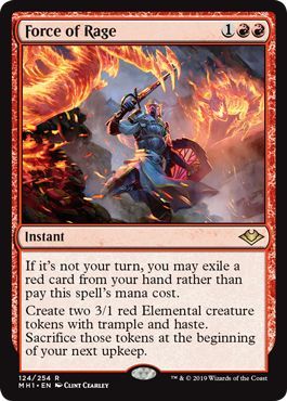 Modern Horizons 124/254 Force of Rage