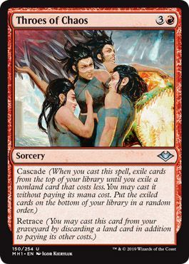 Modern Horizons 150/254 Throes of Chaos