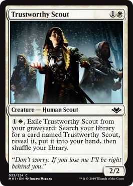 Modern Horizons 033/254 Trustworthy Scout