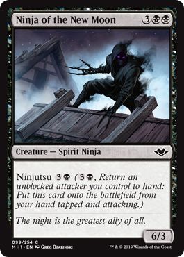 Modern Horizons 099/254 Ninja of the New Moon