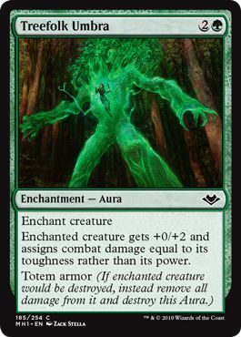 Modern Horizons 185/254 Treefolk Umbra