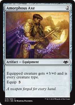 Modern Horizons 219/254 Amorphous Axe