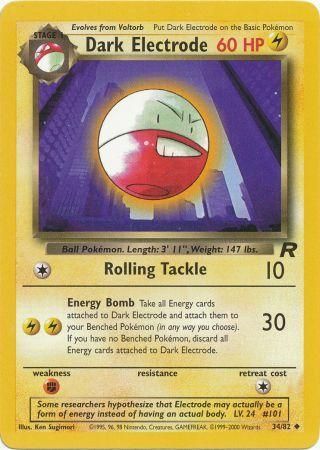 Team Rocket 34/82 Dark Electrode