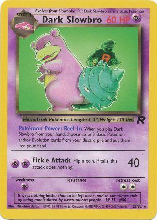 Team Rocket 29/82 Dark Slowbro