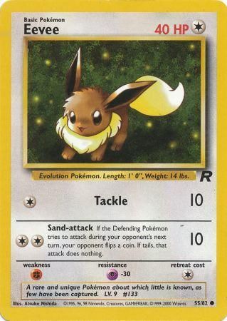 Team Rocket 55/82 Eevee