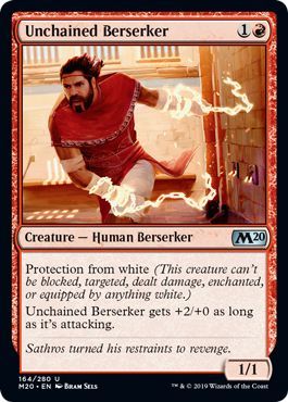 Core Set 2020 164/280 Unchained Berserker