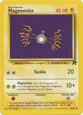 Team Rocket 60/82 Magnemite