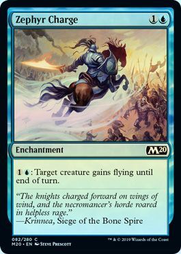 Core Set 2020 082/280 Zephyr Charge (Foil)