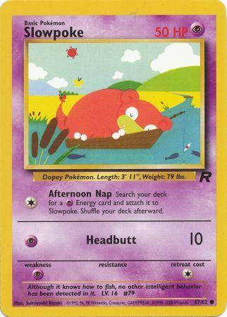 Team Rocket 67/82 Slowpoke