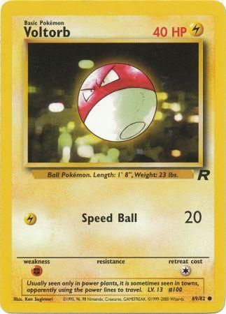 Team Rocket 69/82 Voltorb