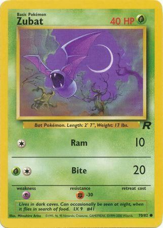 Team Rocket 70/82 Zubat