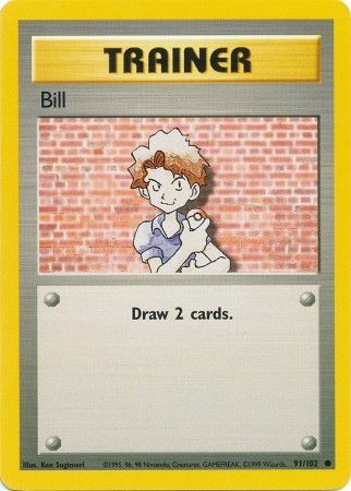 Base Set 091/102 Bill