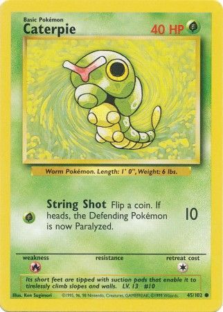 Base Set 045/102 Caterpie