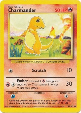 Base Set 046/102 Charmander