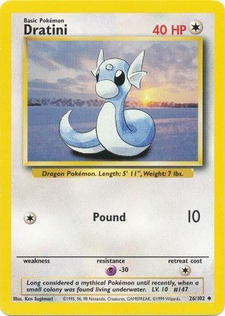 Base Set 026/102 Dratini