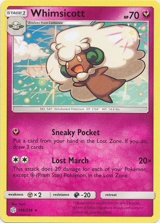 Cosmic Eclipse 148/236 Whimsicott