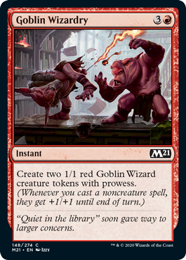 Core Set 2021 148/274 Goblin Wizardry