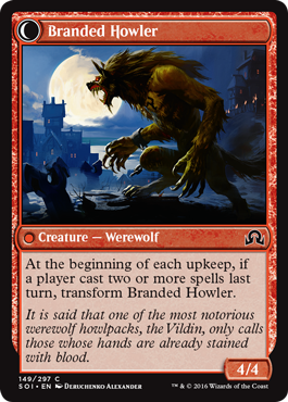 Shadows Over Innistrad 149/297 Convicted Killer//Branded Howler