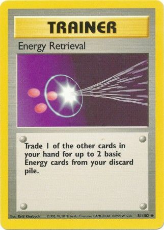 Base Set 081/102 Energy Retrieval