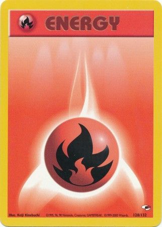 Gym Heroes 128/132 Fire Energy