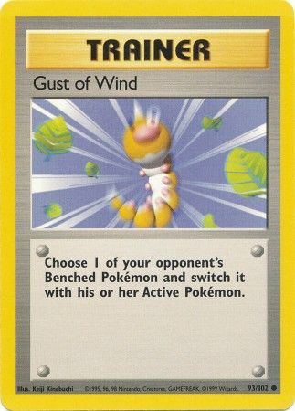 Base Set 093/102 Gust Of Wind