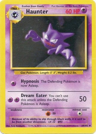 Base Set 029/102 Haunter