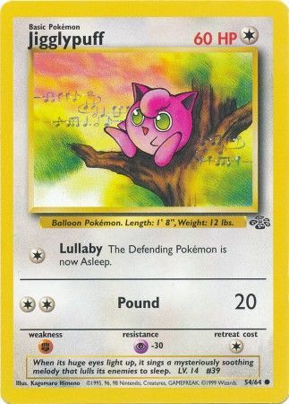 Jungle 54/64 Jigglypuff