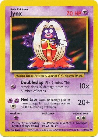 Base Set 031/102 Jynx