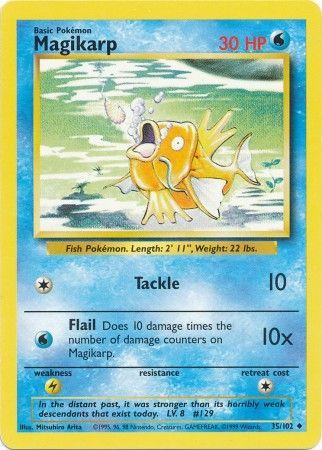 Base Set 035/102 Magikarp