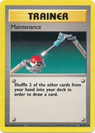 Base Set 083/102 Maintenance