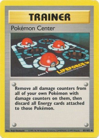 Base Set 085/102 Pokémon Center