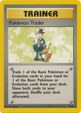 Base Set 077/102 Pokemon Trader