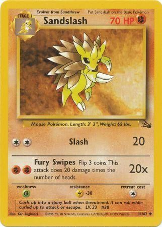 Fossil 41/62 Sandslash