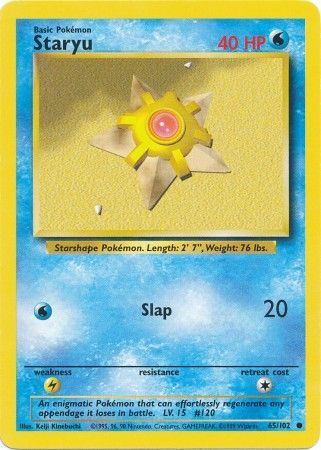 Base Set 065/102 Staryu