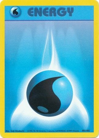 Base Set 102/102 Water Energy