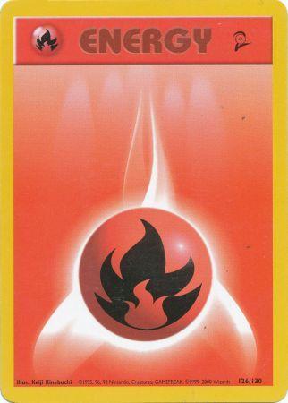 Base Set Two 126/130 Fire Energy