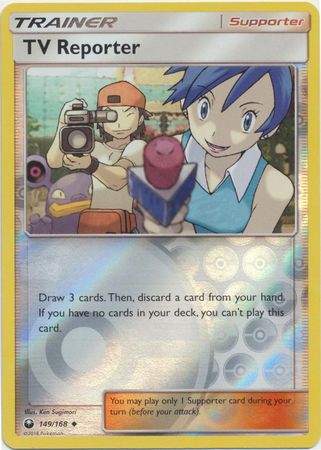 Celestial Storm 149/168 TV Reporter (Reverse Holo)