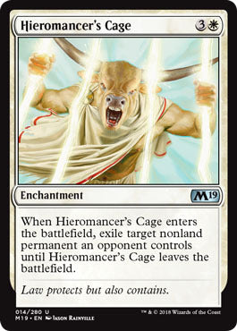 Core Set 2019 014/280 Hieromancer's Cage