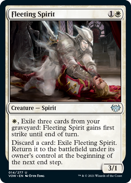 Innistrad: Crimson Vow 014/277 Fleeting Spirit