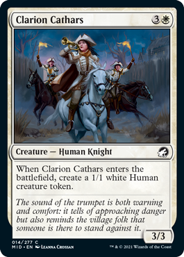 Innistrad: Midnight Hunt 014/277 Clarion Cathars