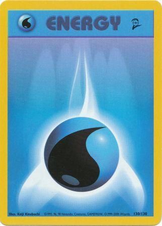 Base Set Two 130/130 Water Energy