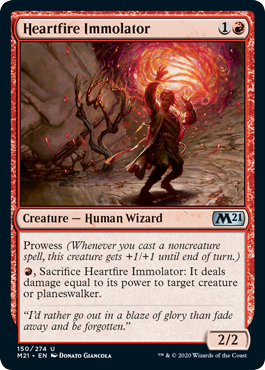 Core Set 2021 150/274 Heartfire Immolator