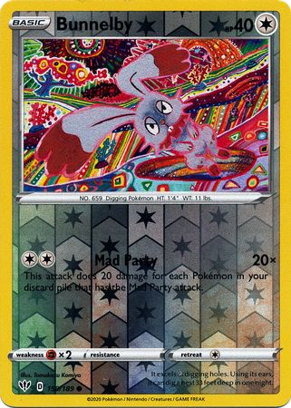 Darkness Ablaze 150/189 Bunnelby (Reverse Holo)